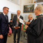 Ballenstedt, Schloss, Investitur vom Askanischen Hausorden Albrecht der Br                     
                                                                                        Urheberrechte/ © Jrgen Meusel,
Tel.: 039483/ 95951 oder 01702445977,
Mail: meusel-foto@t-online.de,
Verffentlichung nur mit Urhebervermerk "Foto: Jrgen Meusel", Belegexemplar erbeten, es gelten meine AGB