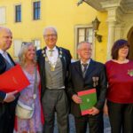 Ballenstedt, Schloss, Investitur vom Askanischen Hausorden Albrecht der Br                     
                                                                                        Urheberrechte/ © Jrgen Meusel,
Tel.: 039483/ 95951 oder 01702445977,
Mail: meusel-foto@t-online.de,
Verffentlichung nur mit Urhebervermerk "Foto: Jrgen Meusel", Belegexemplar erbeten, es gelten meine AGB